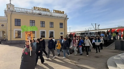 Три турпоезда за выходные привезли гостей в города Ярославской области